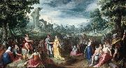 MANDER, Karel van The Continence of Scipio sg oil painting